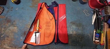 Σωσίβιο ενηλίκων Lalizas omega 150N Gas Inflation Lifejacket Αυτοματο.