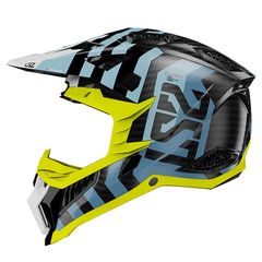 LS2 MX703 X-Force Barrier Sky Blue-thumb-1