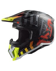 LS2 MX703 X-Force Barrier H-V Yellow Red
