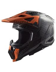 LS2 MX703 X-Force Victory Titanium/Orange