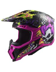 LS2 MX703 X-Force Fireskull Violet