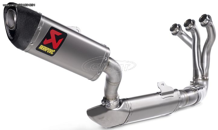 ΛΥΡΗΣ AKRAPOVIC ΟΛΟΣΩΜΗ RACING LINE (TITANIUM) 3-INTO-1 YAMAHA MT 09 2021-2022, S-Y9R11-HAPT