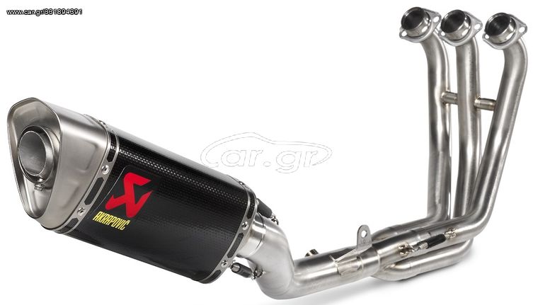 ΛΥΡΗΣ AKRAPOVIC ΟΛΟΣΩΜΗ RACING LINE (CARBON) 3-INTO-1 YAMAHA MT 09 2021-2023, S-Y9R12-APC