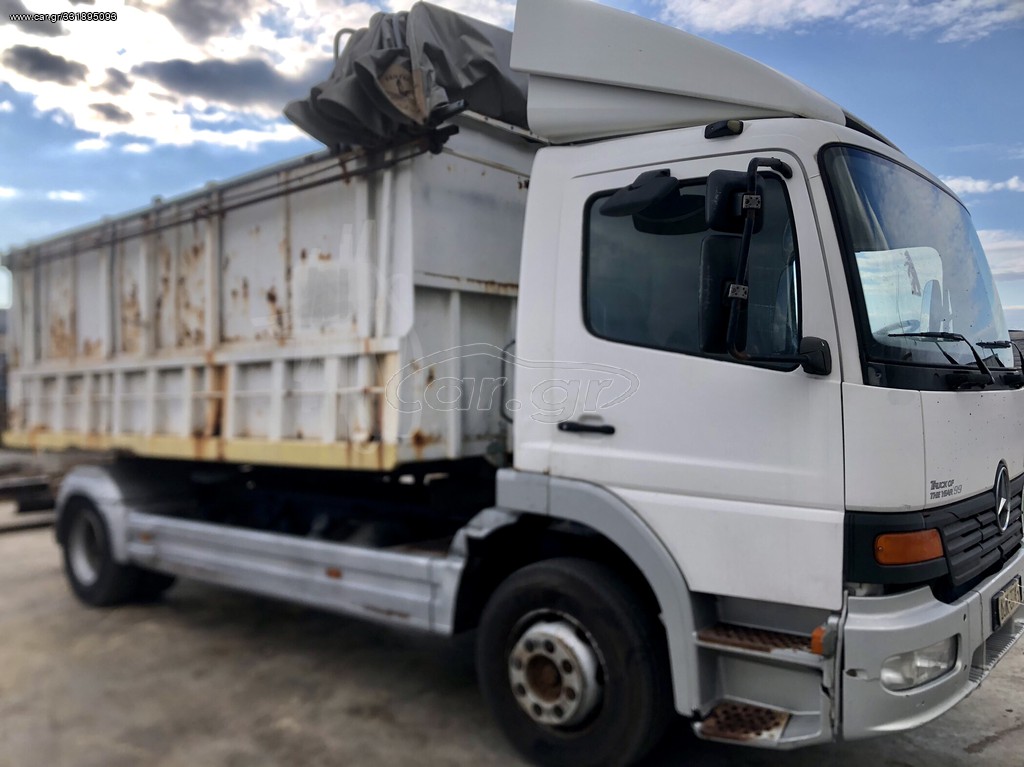 Ανατροπή Mercedes-Benz 2001 Atego 1223 Ελληνική Αντροπη 