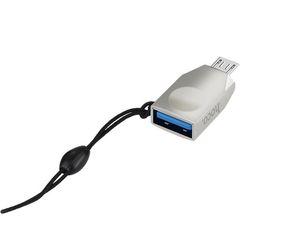Αντάπτορας Hoco Micro-USB to USB UA10 - ασημί