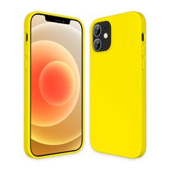 Θήκη Silky And Soft για iPhone 12 / 12 Pro - Κίτρινο