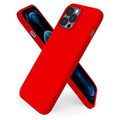 Θήκη Silky And Soft για iPhone 12 Pro Max - Κόκκινο