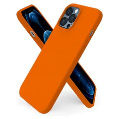 Θήκη Silky And Soft για iPhone 12 Pro Max - Πορτοκαλί