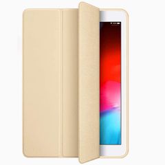 Θήκη Trifold Smart View και πίσω TPU για Lenovo M10 - χρυσό