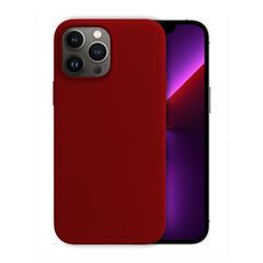 Θήκη Silky And Soft για iPhone 13 Pro Max - Μπορντό