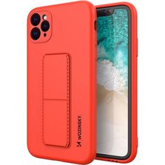 Θήκη Σιλικόνης Wozinsky Wozinsky Kickstand Flexible Back Cover για iPhone 12 Pro Max - Κόκκινο