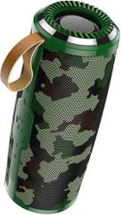 Hoco BS38 Cool Freedom Ηχείο Bluetooth 6W με Ραδιόφωνο - Camouflage Green