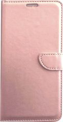 Θήκη flip με υποδοχή καρτών και δυνατότητα STAND για Xiaomi Redmi Note 8 Pro - Ροζ Χρυσό