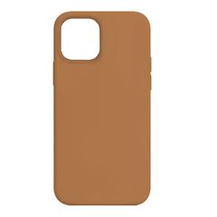 Θήκη σιλικόνης TPU Ultra Slim 0.3mm soft mat για Apple iPhone 12 Pro Max - Καφέ