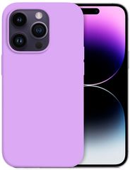 Θήκη Silky And Soft για Apple iPhone 14 Pro Max - Βιολετί