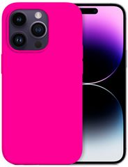 Θήκη Silky And Soft για Apple iPhone 14 Pro Max - Φούξια