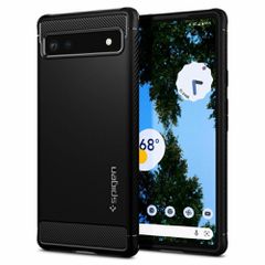 Θήκη Spigen Rugged Armor για Google Pixel 6a - Μαύρο Matte