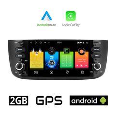 FIAT PUNTO EVO (μετά το 2009) Android οθόνη αυτοκίνητου 2+32GB με GPS WI-FI DSP (ηχοσύστημα αφής 6.1" ιντσών OEM Youtube Playstore Spotify MP3 USB Radio Bluetooth 4x60W navi πλοηγός Mirrorlink ερ