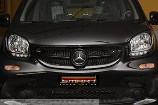 Επιπρόσθετη μάσκα μαύρη για Smart fortwo coupe & cabrio W 453 με γνήσιο σήμα Mercedes