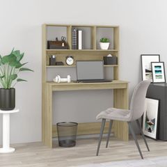 Γραφείο με Ράφια Sonoma Δρυς 102x45x148 εκ. Επεξεργασμένο Ξύλο 823003