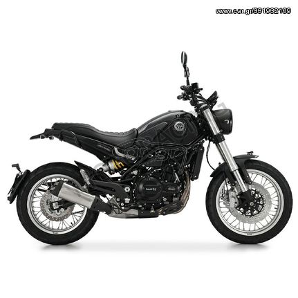 ΜΟΤΟΣΥΚΛΕΤΑ BENELLI LEONCINO 500 TRAIL E5 ΜΑΥΡΟ