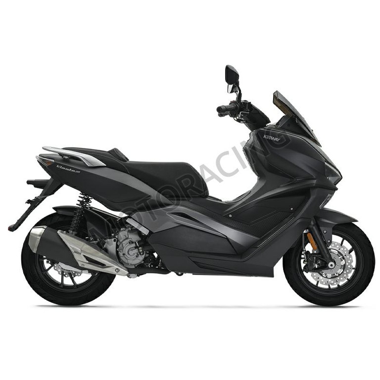 Keeway Vieste 125 2026 VIESTE 125 EURO 5+ ΜΑΥΡΟ ΜΑΤ ΜΕ ΣΧΑΡΑ