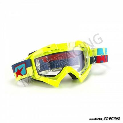 ΜΑΣΚΑ MOTOCROSS ARIETE ANDRENALINE ΚΙΤΡΙΝΗ FLUO 14001-PGAR