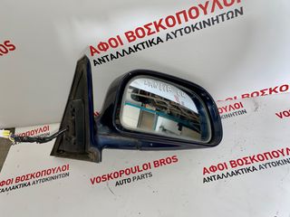 Mitsubishi Lancer Καθρέπτης Δεξιά Ηλεκτρικός Μαύρος 97-2004 Με 5 ΚΑΛΩΔΙΑ