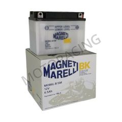 ΜΠΑΤΑΡΙΑ ΜΗΧΑΝΗΣ MAGNETI MARELLI 12V 6.5Ah MOB6L-B ΜΕ ΥΓΡΑ