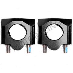 ΒΑΣΕΙΣ ΤΙΜΟΝΙΟΥ FAT BAR ACCEL 28.6MM ΜΑΥΡΕΣ