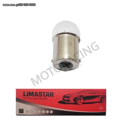 ΛΑΜΠΑ ΜΗΧΑΝΗΣ LIMASTAR 6V 8W 18G BA15S ΦΛΑΣ