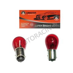 ΛΑΜΠΑ ΜΗΧΑΝΗΣ LIMASTAR 12V 21/5W 25SBAY15D STOP ΚΟΚΚΙΝΟ