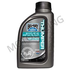 ΛΑΔΙ ΜΗΧΑΝΗΣ BEL-RAY 15W-50 4T THUMPER 100% ΣΥΝΘΕΤΙΚΟ 1L
