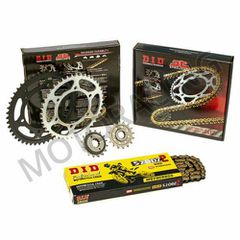 ΣΕΤ ΚΙΝΗΣΗΣ ΓΡΑΝΑΖΙΑ - ΑΛΥΣΙΔΑ HONDA NX 250 DOMINATOR 88'-93' DID-JT ΧΡΥΣΗ ΑΛΥΣΙΔΑ (DZ G) (13-41-520)
