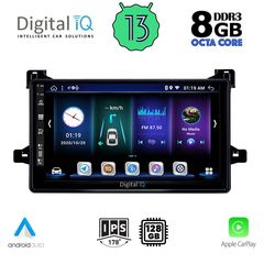 DIGITAL IQ BXD 8727_CPA (9inc) MULTIMEDIA TABLET OEM TOYOTA PRIOUS mod. 2016-2020