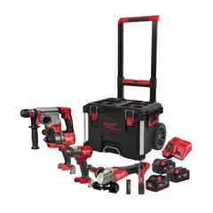 M18FPP4D-555T Power Packout Set 18V (2x5.5Ah, 1x3.0Ah) - 18V - 20V - MILWAUKEE (#4933492520)