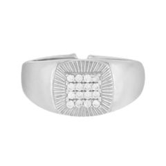 Δαχτυλίδι από ασήμι 925 chevalier με φυσικά ζιρκόνια σε λευκό χρώμα Το νούμερο αυξομειώνεται εύκολα καθότι το δαχτυλίδι είναι ανοιχτό
Θα φροντίσουμε για τη συσκευασία δώρου