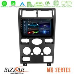 Bizzar M8 Series Ford Mondeo 2001-2004 4Core Android12 4+32GB Navigation Multimedia Tablet 9″