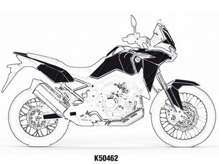 ΚΙΤ ΑΥΤΟΚΟΛΗΤΑ UNIRACING για HONDA CRF 1100L AFRICA TWIN (kirian Replica) mont 2020-2022-thumb-5