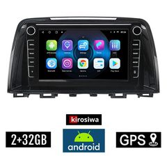 MAZDA 6 (2012-2017) Android οθόνη αυτοκίνητου 2GB με GPS WI-FI (ηχοσύστημα αφής 8" ιντσών OEM Youtube Playstore MP3 USB Radio Bluetooth Mirrorlink εργοστασιακή, 4x60W, Navi)