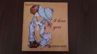 Sarra Kay: I Love You: Album με Αυτοκόλλητα της Panini, έτος 1980, Συμπληρωμένο, 164 Αυτοκόλλητα