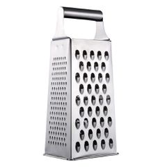 Τρίφτης τετράγωνος inox με χερούλι με 4 διαφορετικές πλευρές