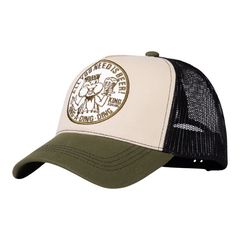 Καπέλο King Kerosin All You Need Is Beer trucker cap green/ecru | Πράσινο/Εκρού