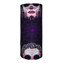 ZANheadgear Motley Tube sportflex sugar skull