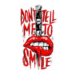 Αυτοκόλλητο Lethal Threat No smiles sticker