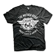 Κοντομάνικη μπλούζα Route 66 The Mother road t-shirt