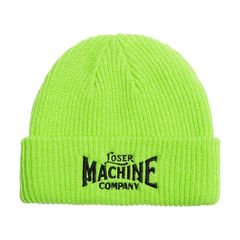 Loser Machine OG beanie green