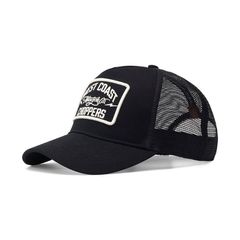 West Coast Choppers Καπέλο μαύρο | WCC Motorcycle Co. 5-panel trucker cap black