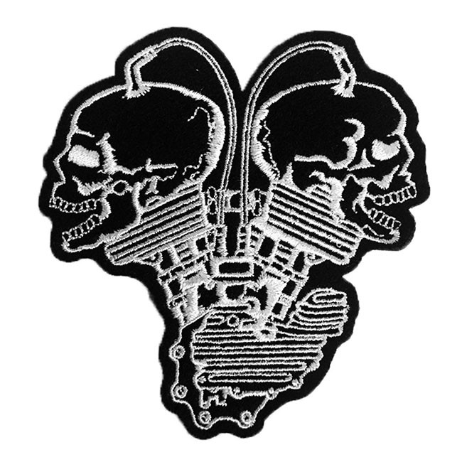 Ραφτό σήμα Lethal Threat | Skull twin patch | VS13028