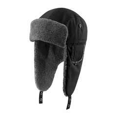 Σκούφος Carhartt Trapper hat black  | Μαύρος